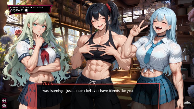 Group scene at the gym